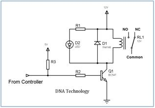 Relay Interfacing
